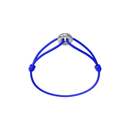 Mini Silver Soho Diamond Cord Bracelet