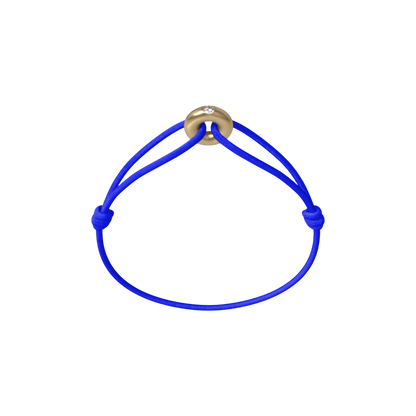 Mini Golden Soho Diamond Cord Bracelet