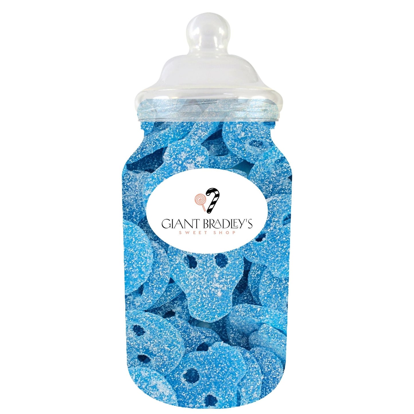 Fizzy Blue Skulls