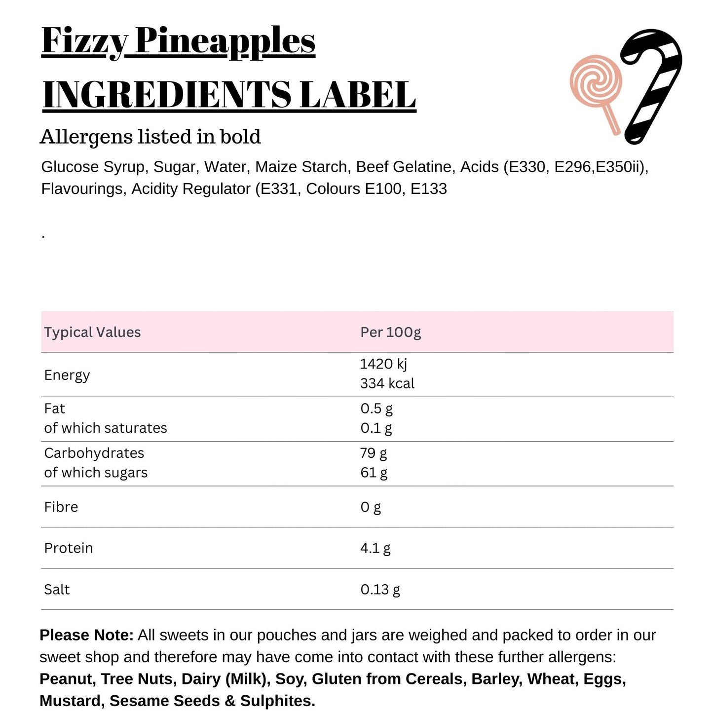 Fizzy Pineapples