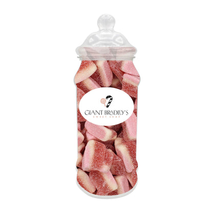 Fizzy Strawberry Slices