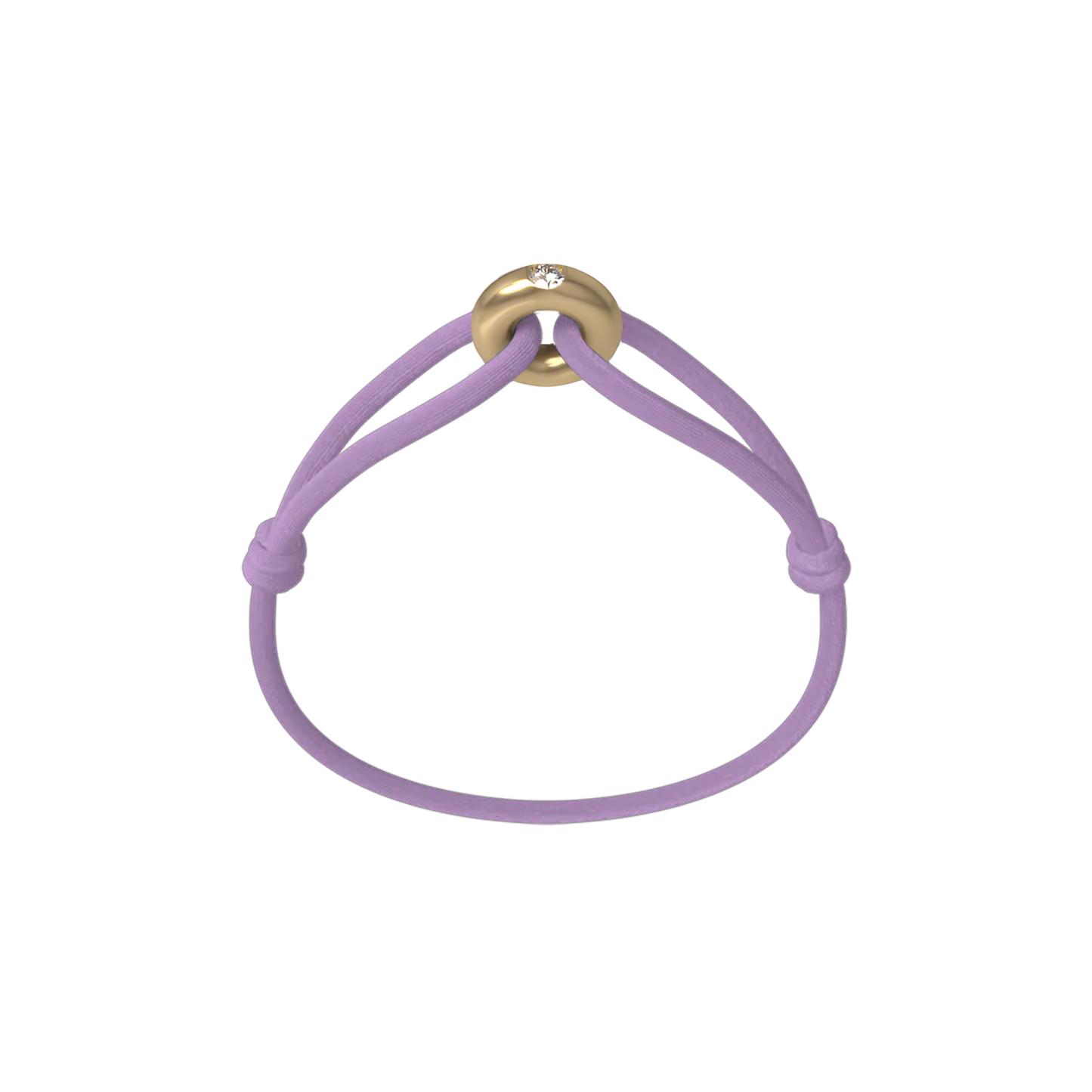 Golden Soho Diamond Cord Bracelet