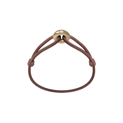 Golden Soho Diamond Cord Bracelet