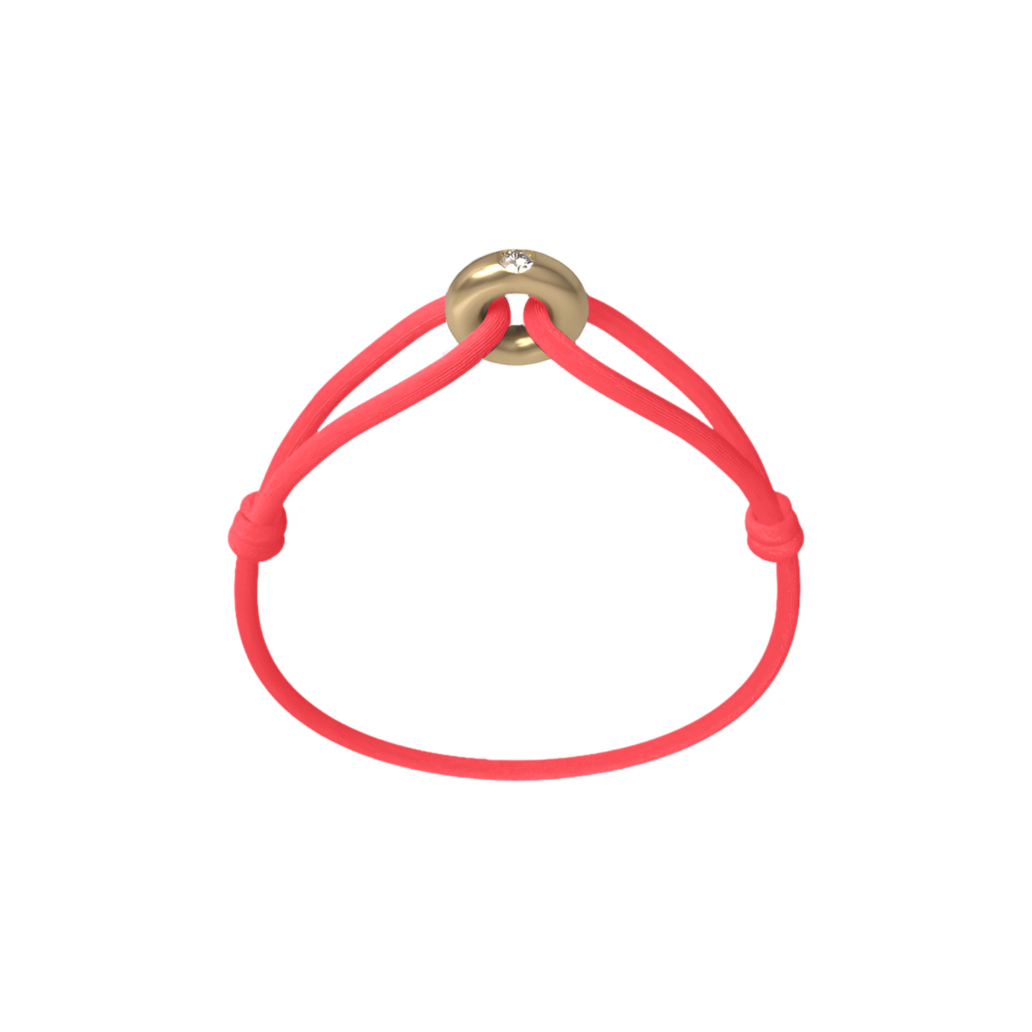 Golden Soho Diamond Cord Bracelet