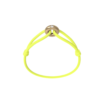 Golden Soho Diamond Cord Bracelet