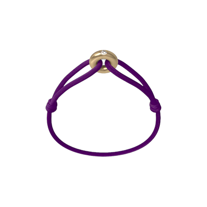 Golden Soho Diamond Cord Bracelet