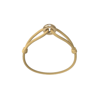 Golden Soho Diamond Cord Bracelet