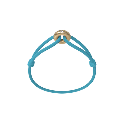 Golden Soho Diamond Cord Bracelet