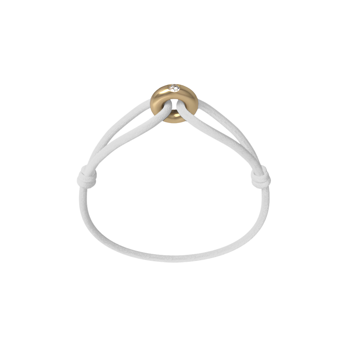 Golden Soho Diamond Cord Bracelet