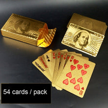 Creative Frosted  Back Texture Plastic From Vegas to Macau Playing Cards Texas Poker Novelty Collection Gift, Golden Dollar Paper Box, Golden 500 Euro Paper Box, Silver Tattice Paper Box, Mosaic Gold Dollar Paper Box, Golden Dragon and Phoenix Paper Bo...