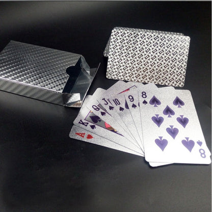 Creative Frosted  Back Texture Plastic From Vegas to Macau Playing Cards Texas Poker Novelty Collection Gift, Golden Dollar Paper Box, Golden 500 Euro Paper Box, Silver Tattice Paper Box, Mosaic Gold Dollar Paper Box, Golden Dragon and Phoenix Paper Bo...