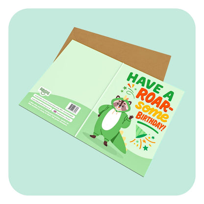 A6 Greeting Card - Roarsome Birthday!