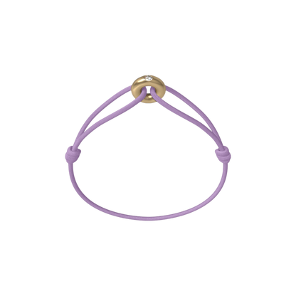 Mini Golden Soho Diamond Cord Bracelet