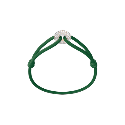 Rose Soho Pavé Cord Bracelet