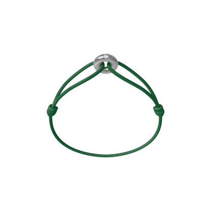 Mini Silver Soho Diamond Cord Bracelet