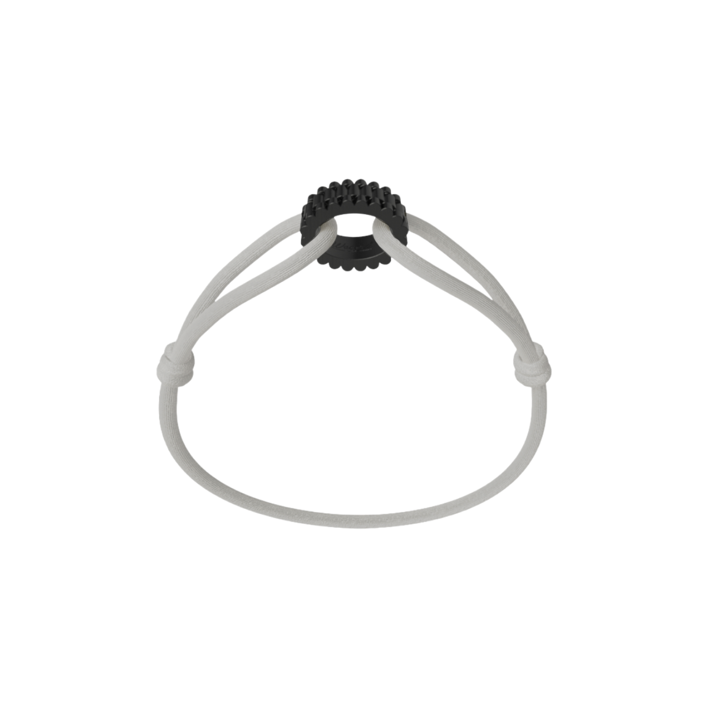 Carbon Regent Cord Bracelet