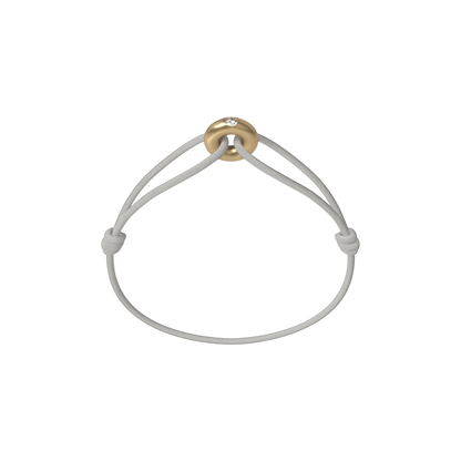 Mini Golden Soho Diamond Cord Bracelet