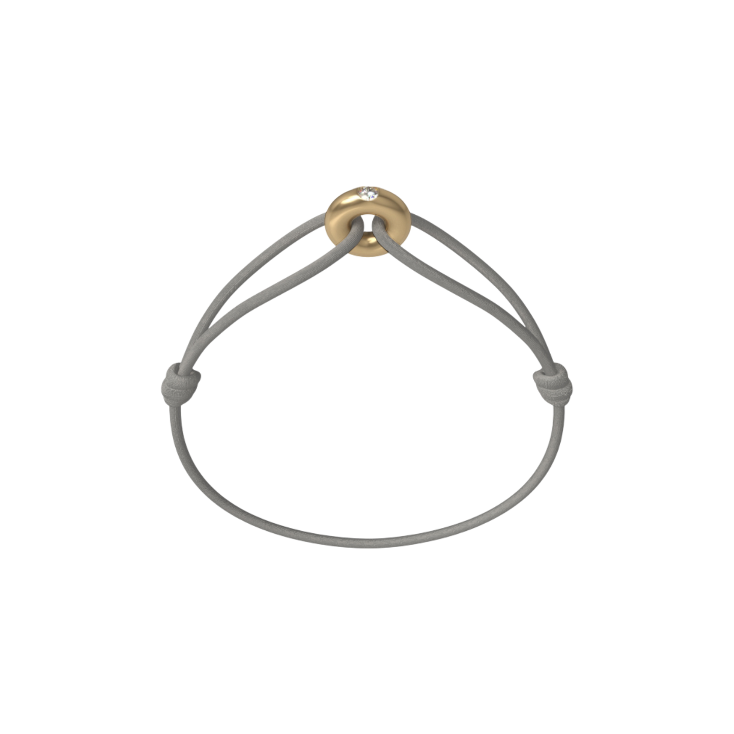 Mini Golden Soho Diamond Cord Bracelet