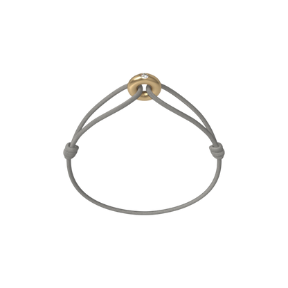 Mini Golden Soho Diamond Cord Bracelet