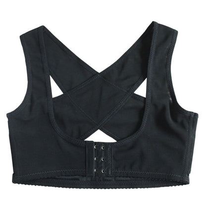 Women Ultrathin Kyphosis Correction Shoulder Support Tight-fitting Orthopedic Belt, Size:L, L