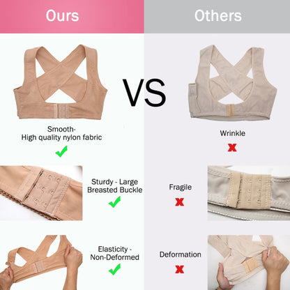 Women Ultrathin Kyphosis Correction Shoulder Support Tight-fitting Orthopedic Belt, Size:XL, XL