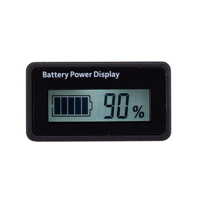 H5 12V-48V Lead-acid Battery Voltage Tester Percentage Voltmeter Gauge Lithium Battery Status Monitor, 12V-48V Blue Light, 12V-48V Green Light, 12V-48V White Light