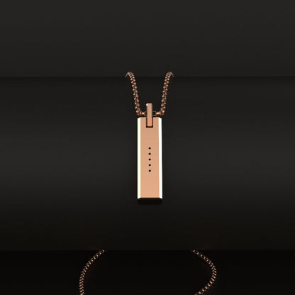 Mijobs Metal Screwless Magnetic Pendant Necklace for Fitbit Flex 2, Host not Included