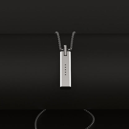 Mijobs Metal Screwless Magnetic Pendant Necklace for Fitbit Flex 2, Host not Included