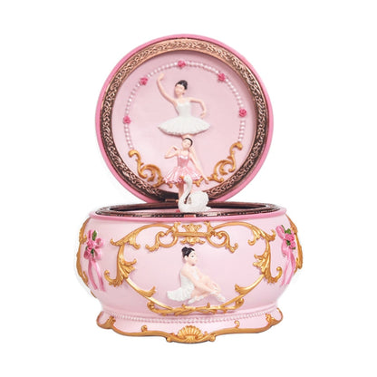 Ballet Girl Rotating Dancing Music Box Creative Birthday Gift, Music: Castle in the Sky, Castle in the Sky