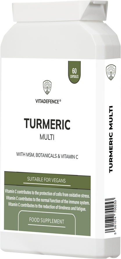 Turmeric Multi | With Vitamin B6, Zinc & Botanicals – 90 Capsules