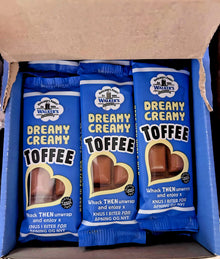 Creamy Toffee bars 50g Gluten Free.