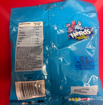 Nerds Berries Fruit-Flavour  Gummy Clusters 113g