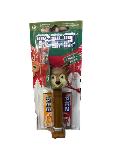 Pez Winter Stars with 2 refill packs.