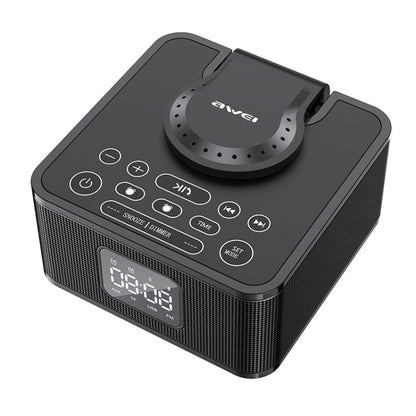 awei Y332 Wireless Charging Bluetooth 5.0 Speaker, Support Hands Free Voice Call