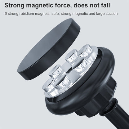 Universal Magnetic Retractable Rotating Car Mobile Phone Holder, Magnetic Retractable Rotating Phone Holder