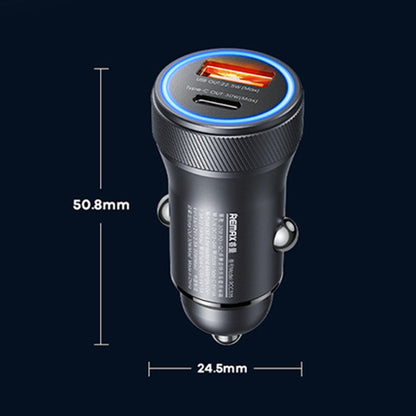 REMAX RCC335 Seaya Series 2 in 1 Car 30W PD Fast Charger, RCC335