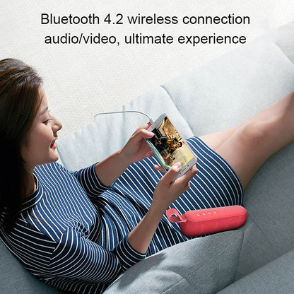 awei Y230 Portable Wireless Bluetooth Speaker V4.2 with HD Sound and Enhanced Bass, Built-in Mic, Support NFC / U Disk / TF Card / AUX, Y230