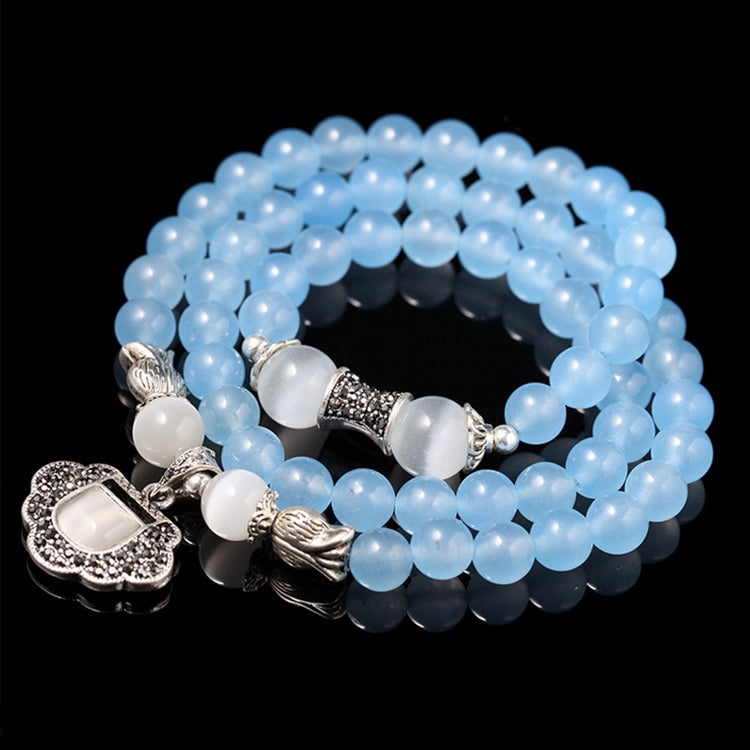 Fashion Jewelry Accessory Garnet Beads Bracelet, Pink Crystal & Cat, Pink Crystal & Elephant & Fish, Red Agate & Elephant, Red Agate & Pi Xiu, Violitde, Garnet, Blue Sandstone & Calabash, Red Agate & Buddha Head, Aquamarine & Longevity Lock, White Jade