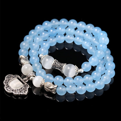 Fashion Jewelry Accessory Garnet Beads Bracelet, Pink Crystal & Cat, Pink Crystal & Elephant & Fish, Red Agate & Elephant, Red Agate & Pi Xiu, Violitde, Garnet, Blue Sandstone & Calabash, Red Agate & Buddha Head, Aquamarine & Longevity Lock, White Jade