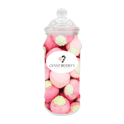 Jelly Filled Raspberry Marshmallows