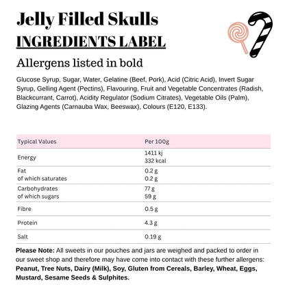 Jelly Filled Skulls