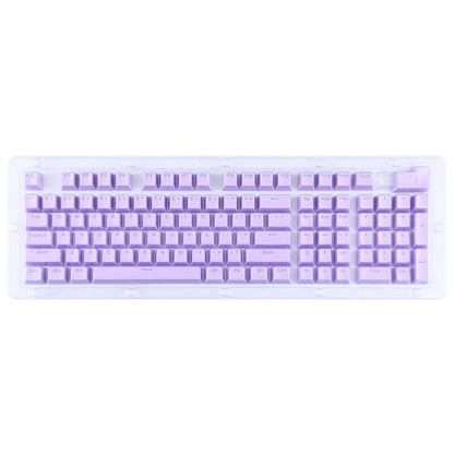 ABS Translucent Keycaps, OEM Highly Mechanical Keyboard, Universal Game Keyboard, Red, White, Yellow, Black, Orange, Pink, Grey, Blue, Purple
