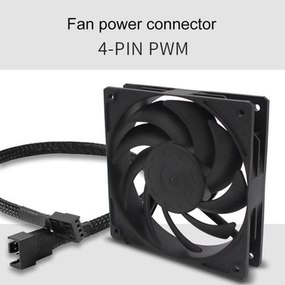 F120 Computer CPU Radiator Cooling Fan, F120