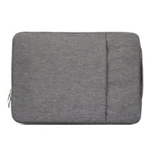11.6 inch Universal Fashion Soft Laptop Denim Bags Portable Zipper Notebook Laptop Case Pouch for MacBook Air, Lenovo and other Laptops, Size: 32.2x21.8x2cm, 11.6 inch Grey, 11.6 inch Dark Blue, 11.6 inch Black