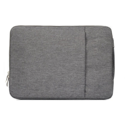 11.6 inch Universal Fashion Soft Laptop Denim Bags Portable Zipper Notebook Laptop Case Pouch for MacBook Air, Lenovo and other Laptops, Size: 32.2x21.8x2cm, 11.6 inch Grey, 11.6 inch Dark Blue, 11.6 inch Black