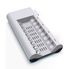 100-240V 8 Slot Battery Charger for AA & AAA Battery, UK Plug