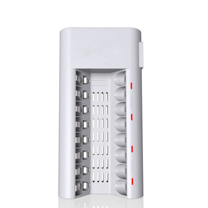 100-240V 8 Slot Battery Charger for AA & AAA Battery, US Plug