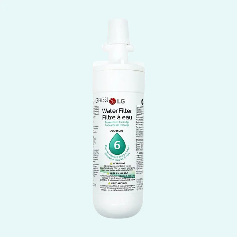Genuine LG LT700P- 6 Month / 200 Gallon Capacity Replacement Refrigerator Water Filter (NSF42 and NSF53) ADQ36006101, ADQ36006113, ADQ75795103, or AGF80300702 , White , Select Pack
