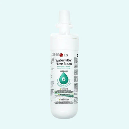 Genuine LG LT700P- 6 Month / 200 Gallon Capacity Replacement Refrigerator Water Filter (NSF42 and NSF53) ADQ36006101, ADQ36006113, ADQ75795103, or AGF80300702 , White , Select Pack