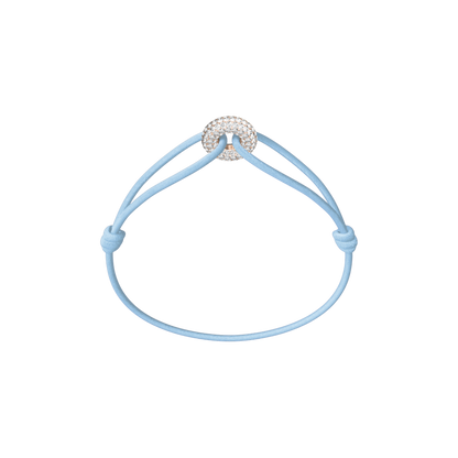 Mini Rose Soho Pavé Cord Bracelet
